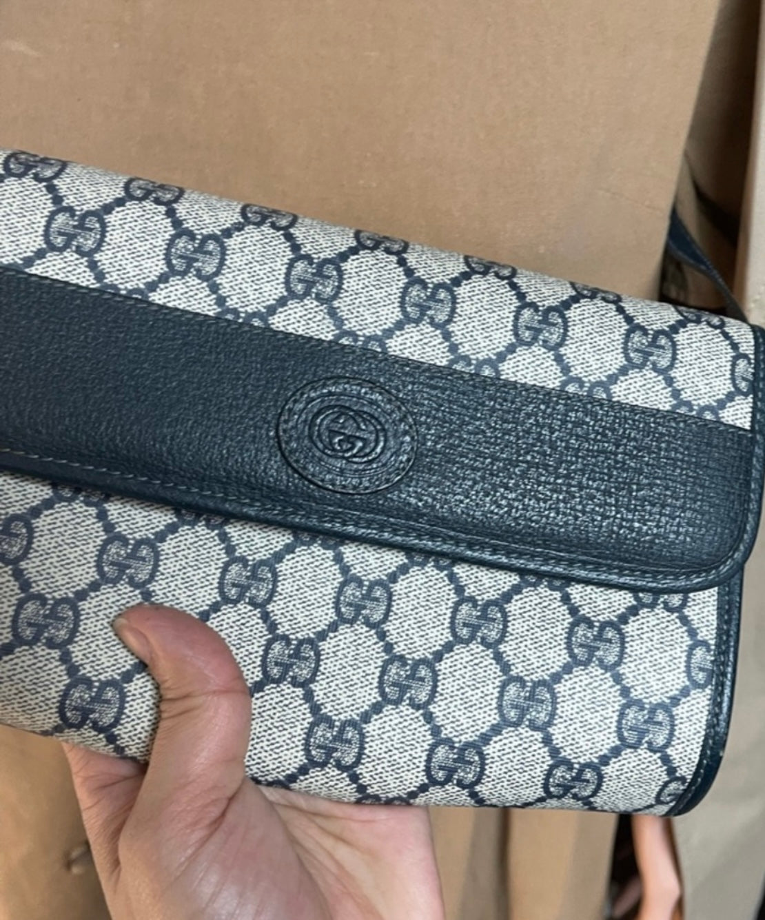 Authentic vintage Gucci crossbody bag