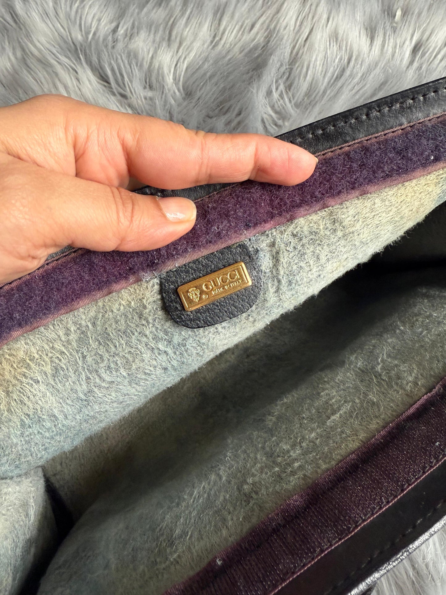 Authentic vintage Gucci crossbody bag