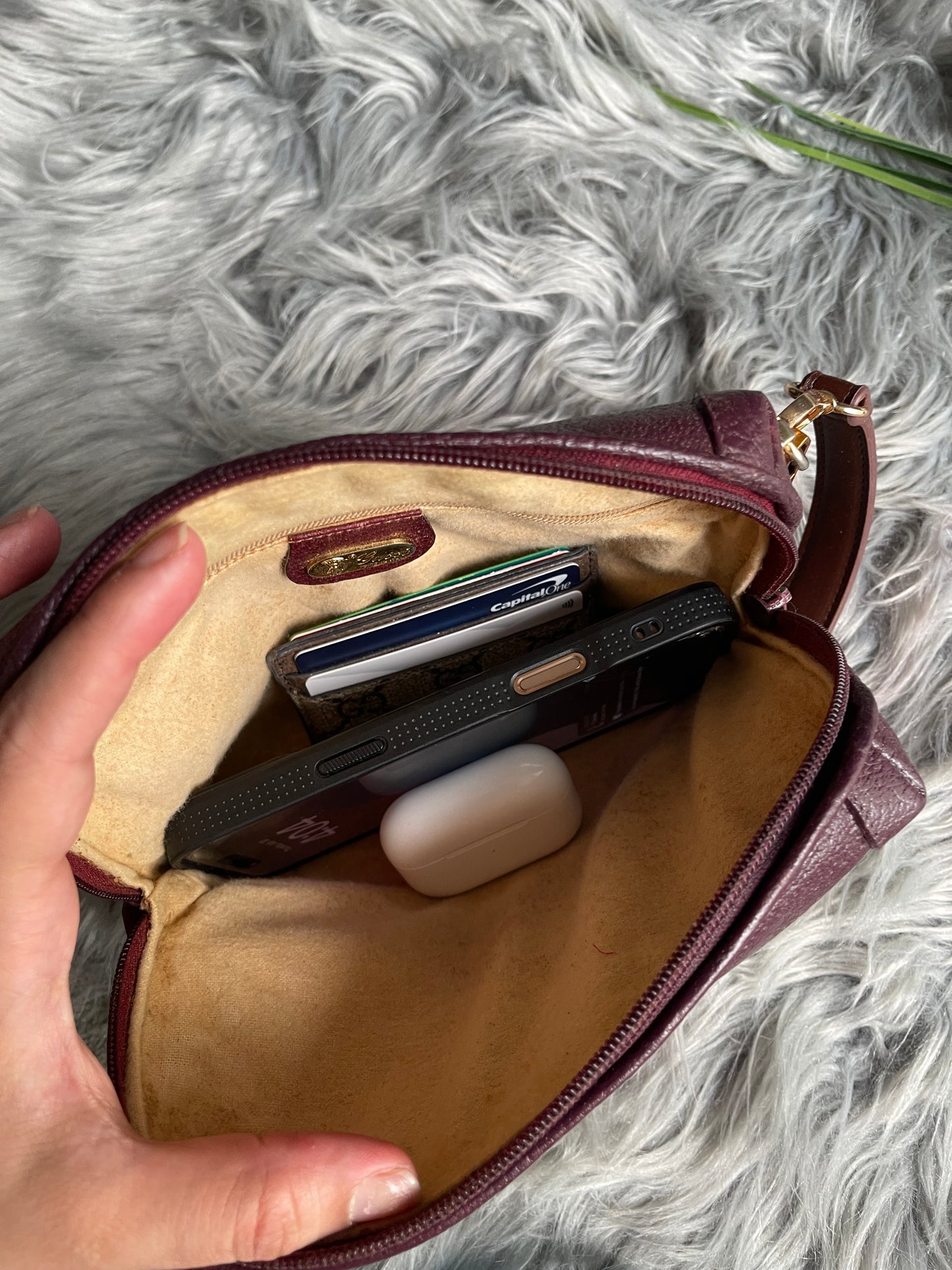 Authentic Gucci vintage mini crossbody bag