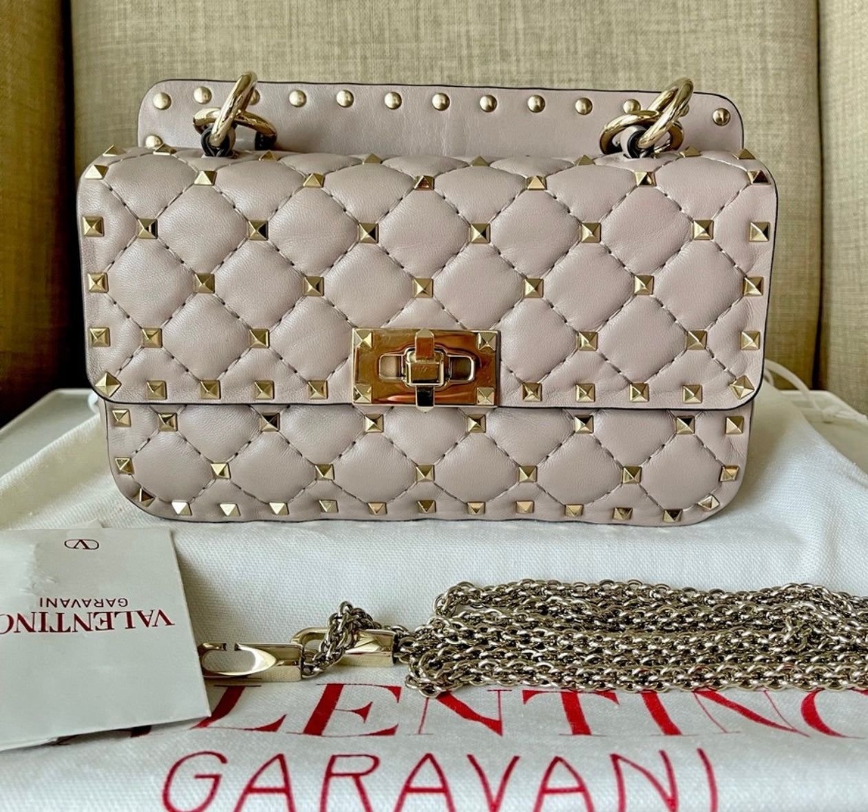 Authentic rockstud Valentino bag