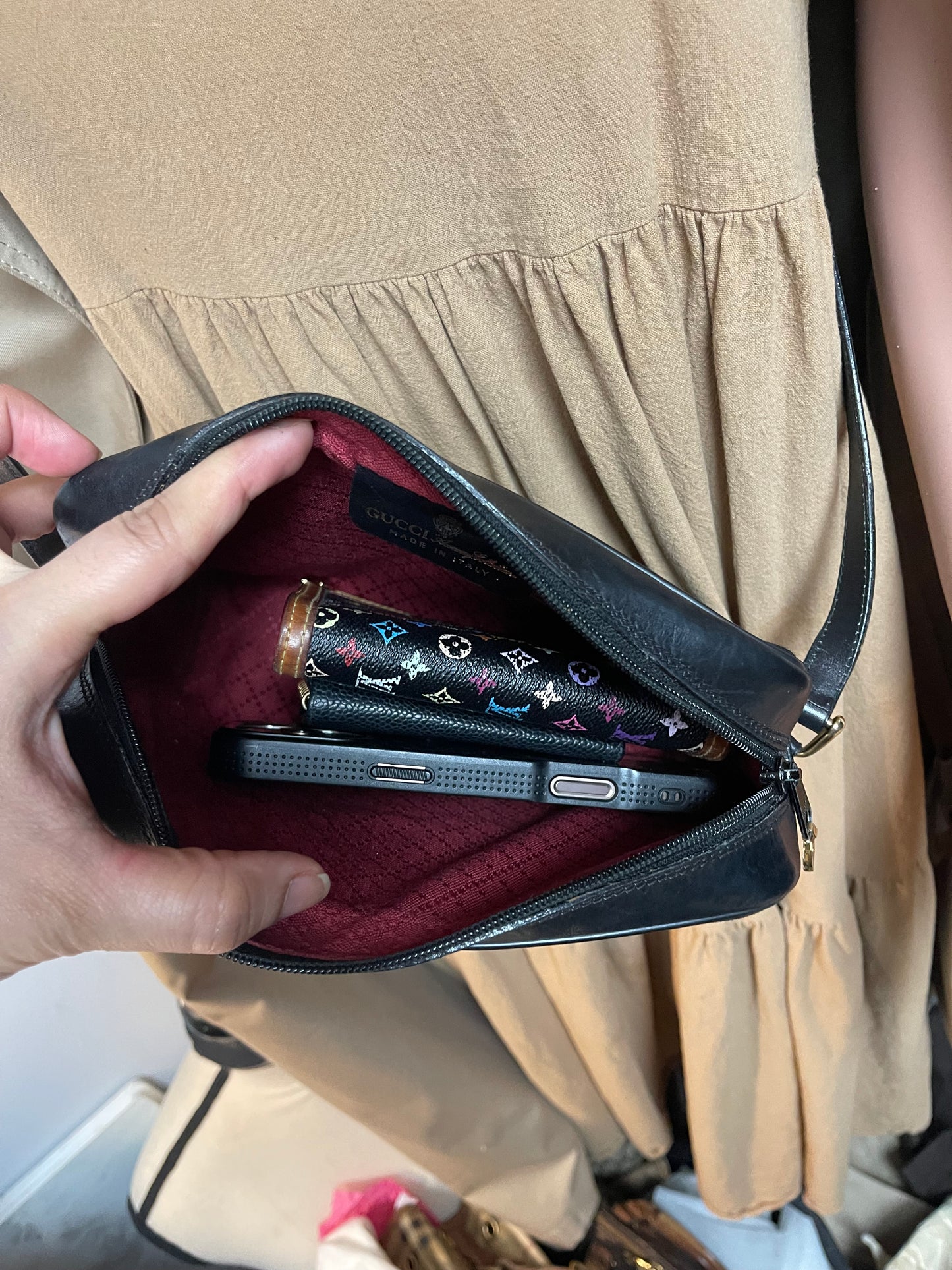 Authentic Gucci vintage crossbody bag