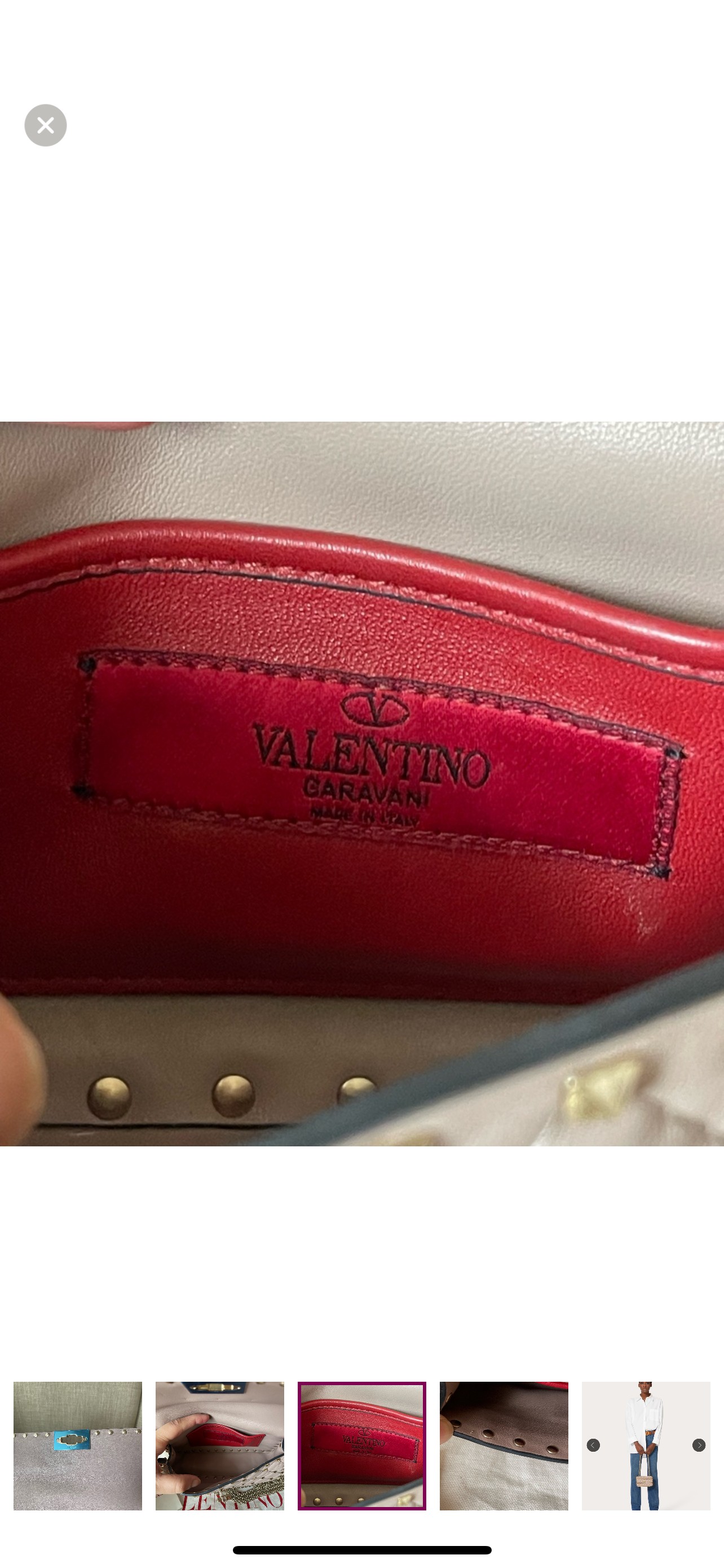 Authentic rockstud Valentino bag