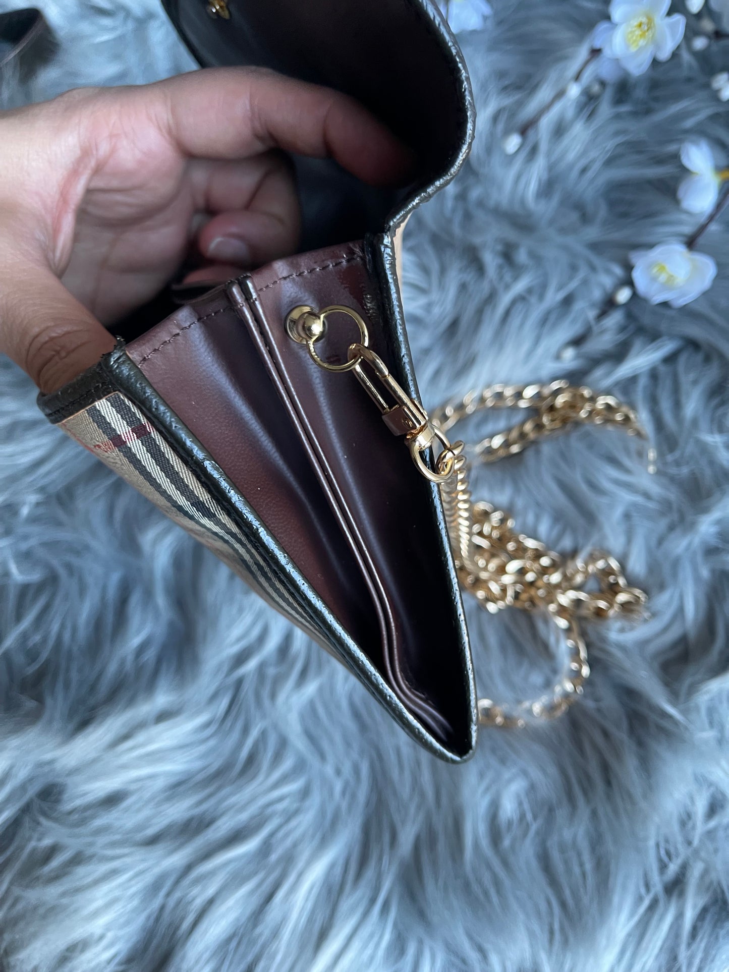 Authentic Burberrys vintage crossbody bag