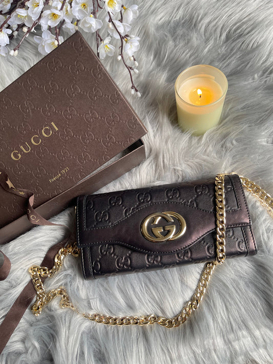 Authentic Gucci vintage GG marmont wallet