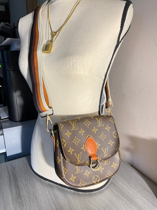 Authentic vintage Louis Vuitton monogram crossbody bag