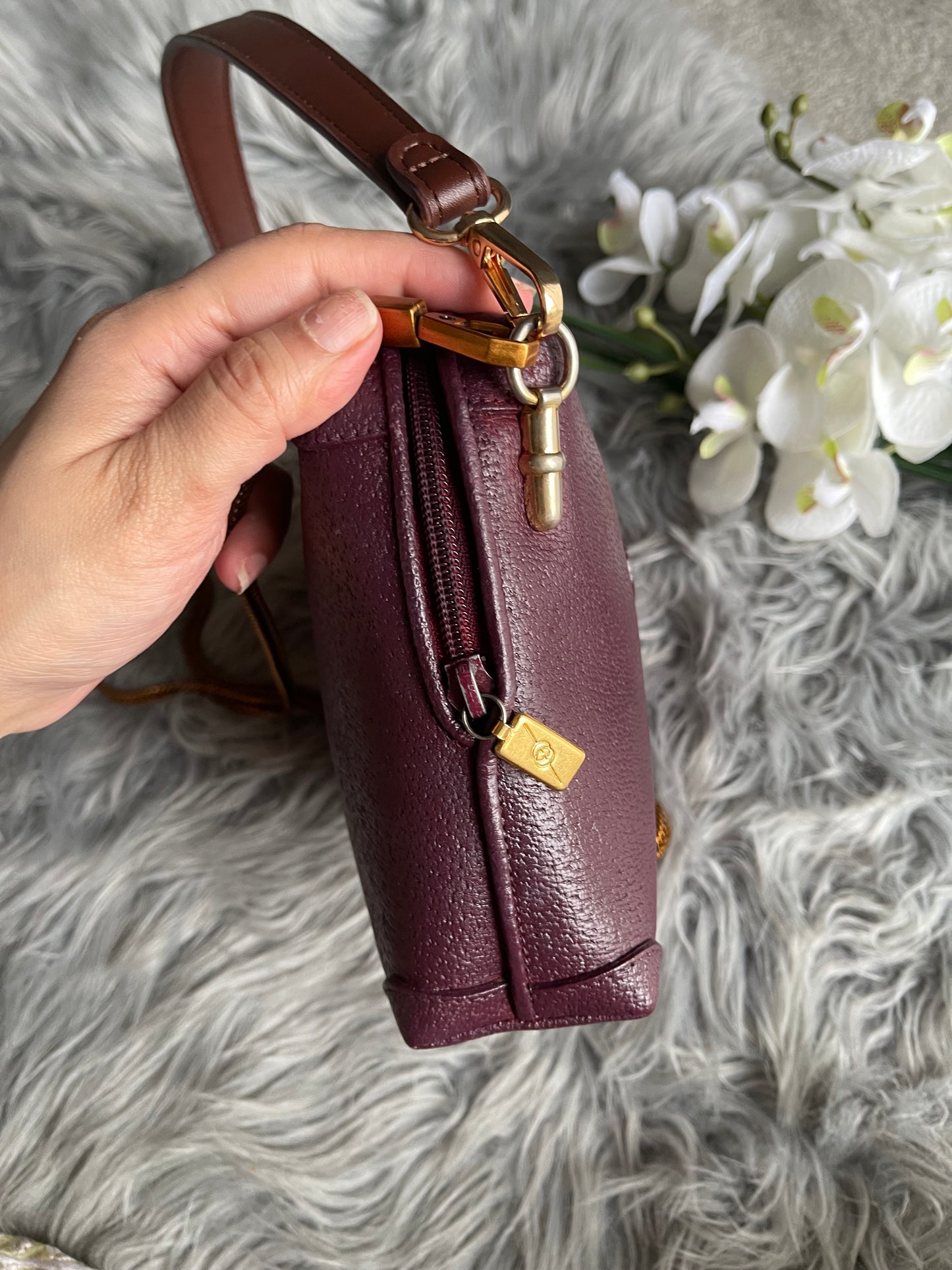 Authentic Gucci vintage mini crossbody bag