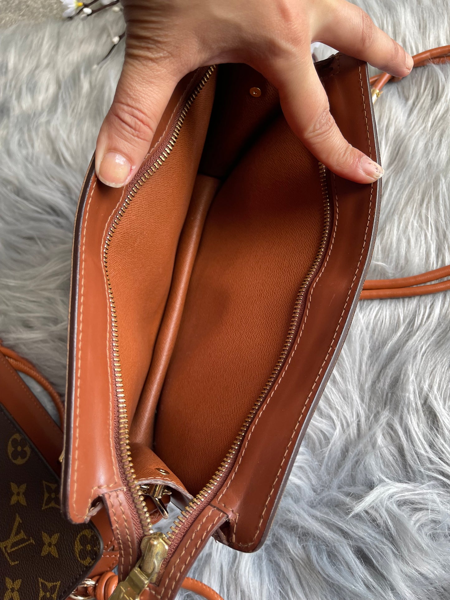 Authentic Louis Vuitton monogram clutch bag