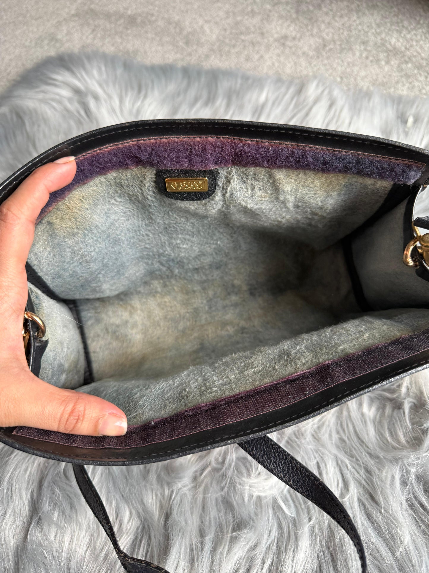 Authentic vintage Gucci crossbody bag