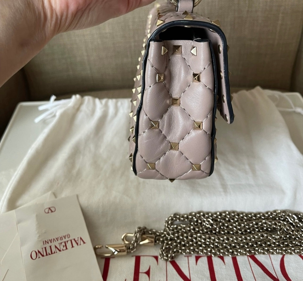 Authentic rockstud Valentino bag