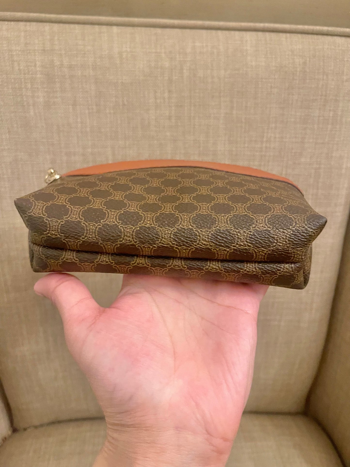 Authentic Celine vintage mini pouch