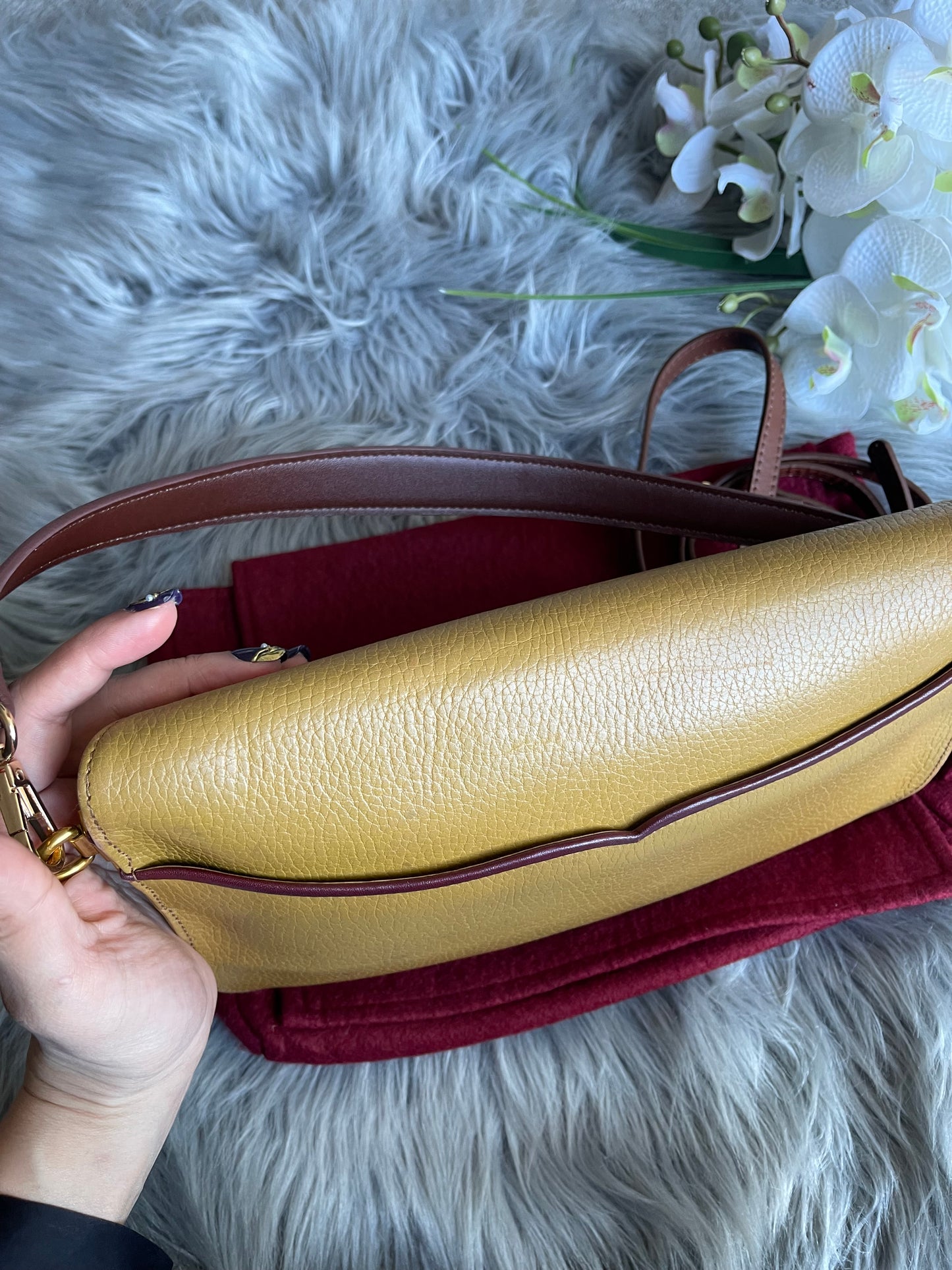 Authentic Cartier vintage shoulder bag