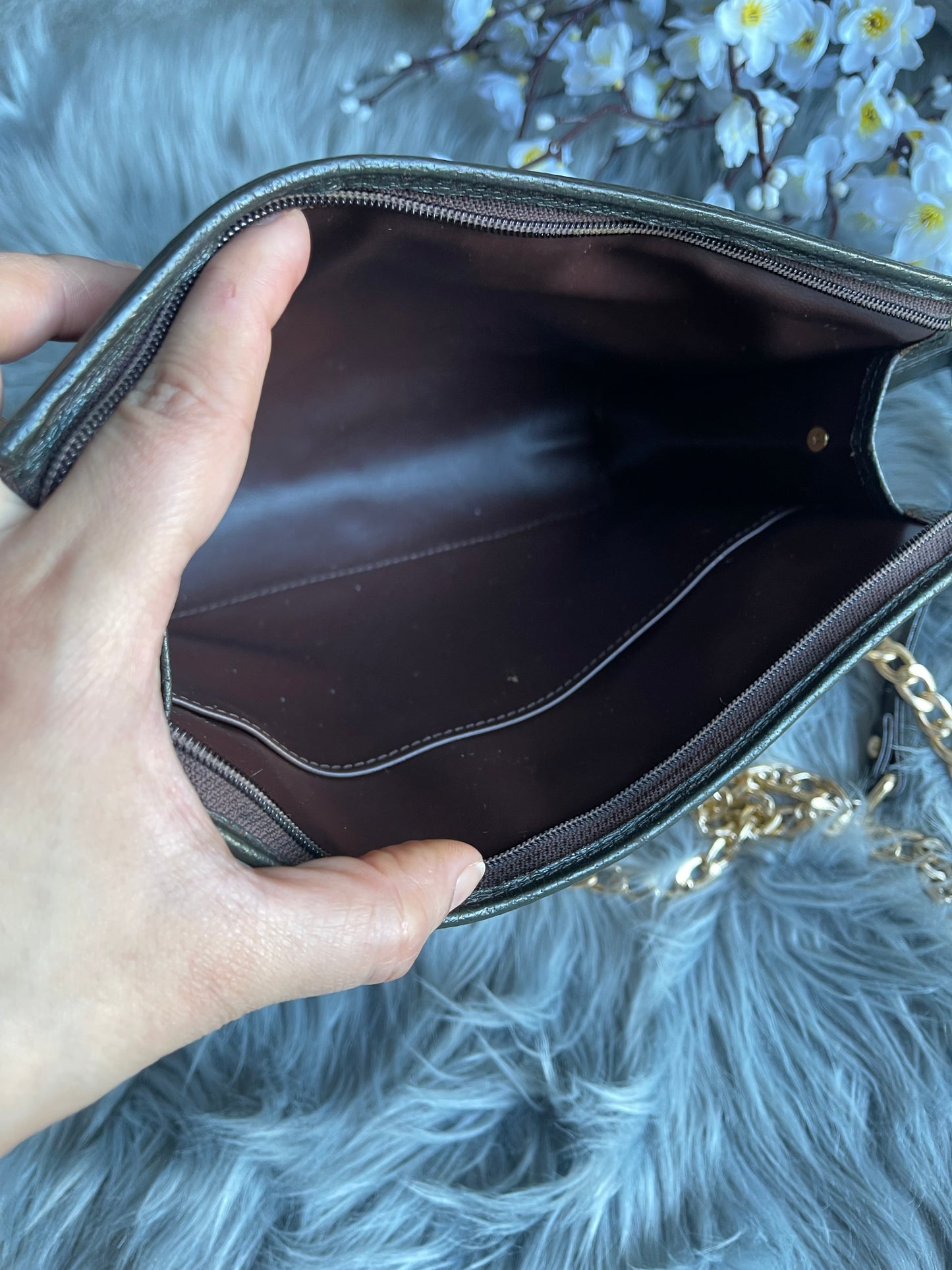 Authentic Burberrys vintage nova check tan bag