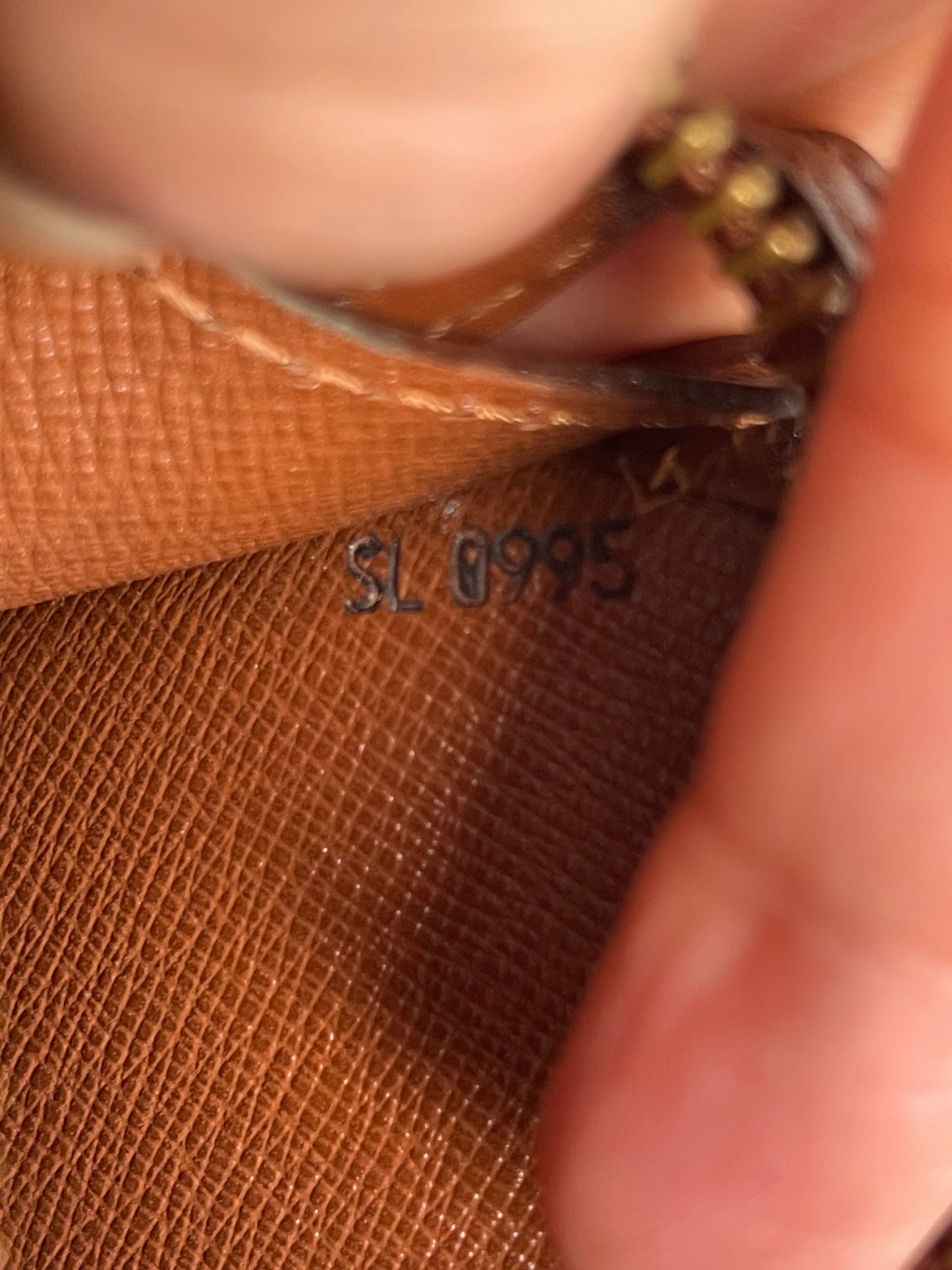 Authentic Louis Vuitton monogram clutch bag