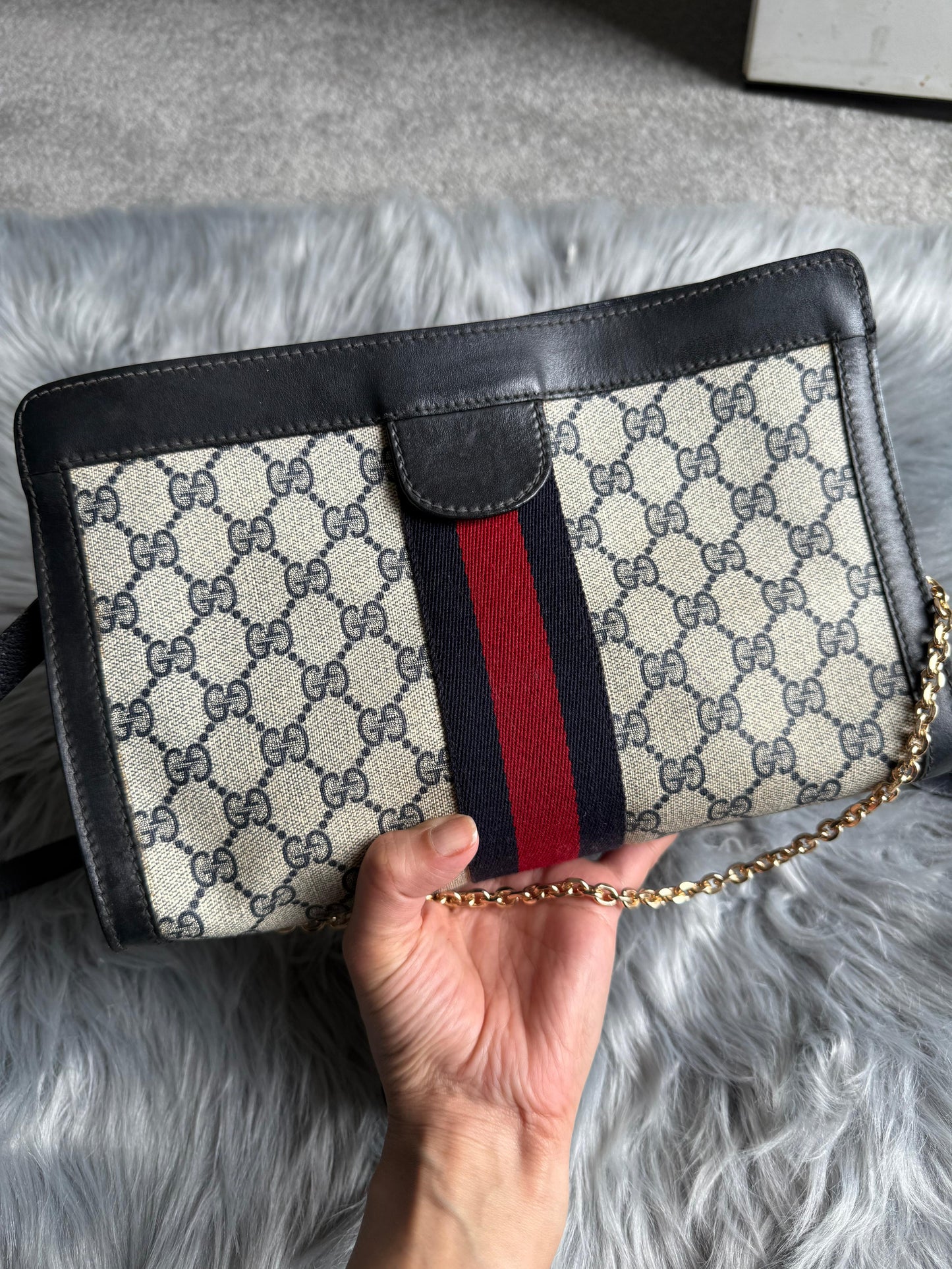 Authentic vintage Gucci crossbody bag