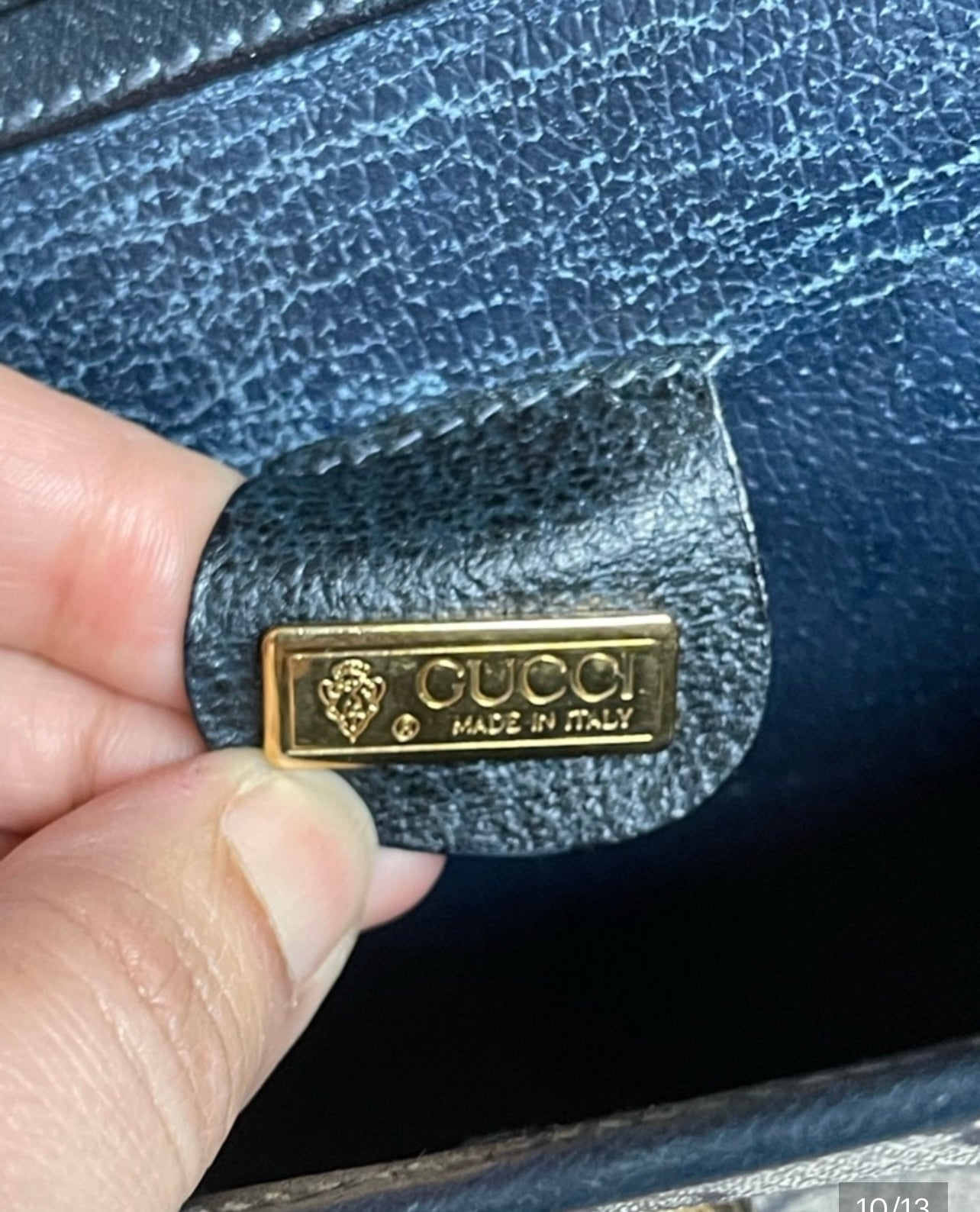 Authentic vintage Gucci crossbody bag