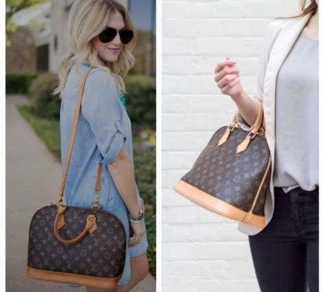 Authentic Louis Vuitton Alma pm satchel
