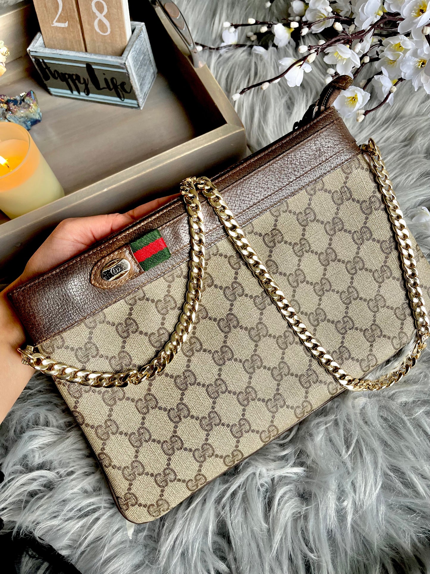 Authentic Gucci vintage crossbody bag