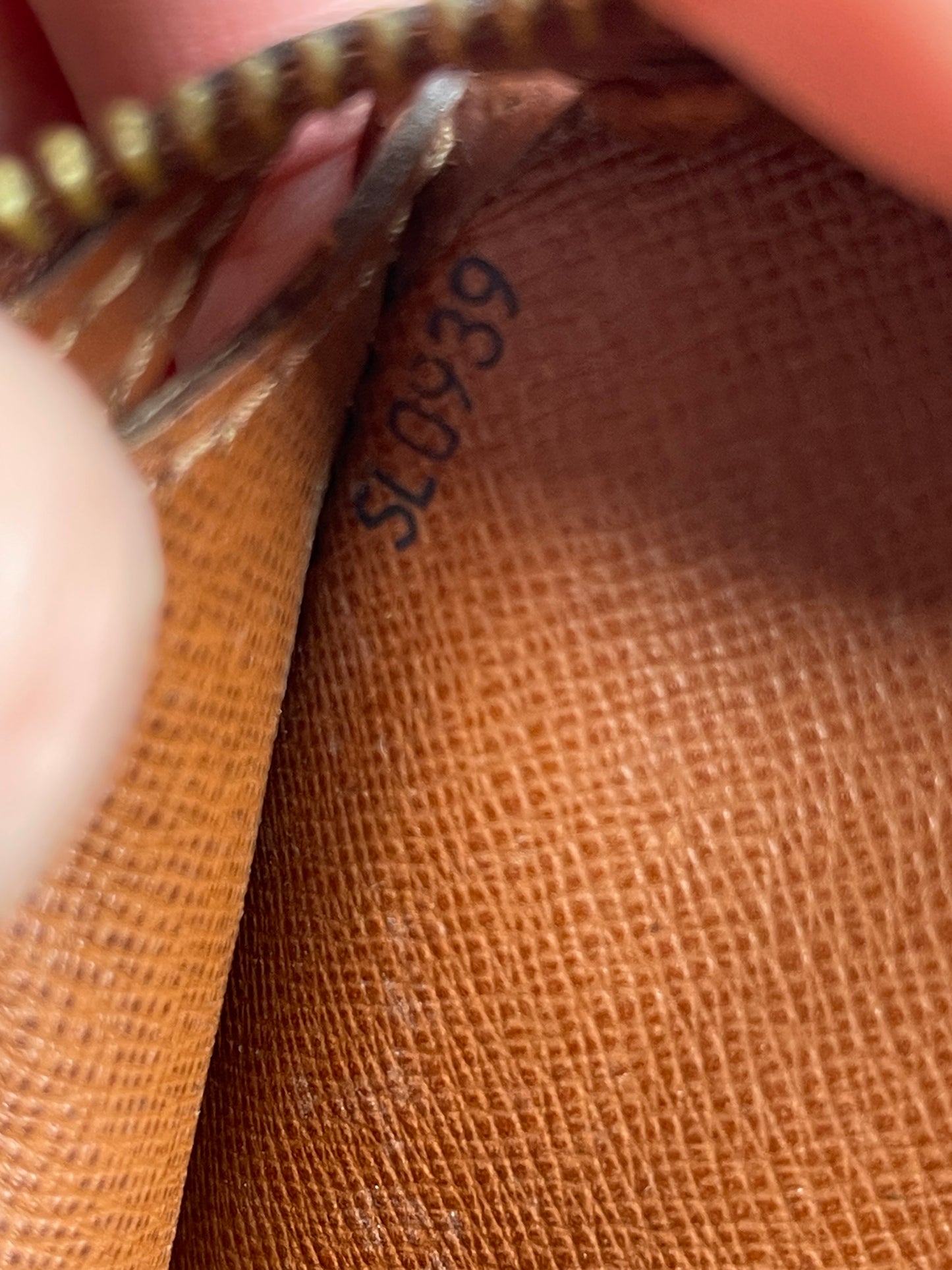 Authentic Louis Vuitton monogram clutch bag