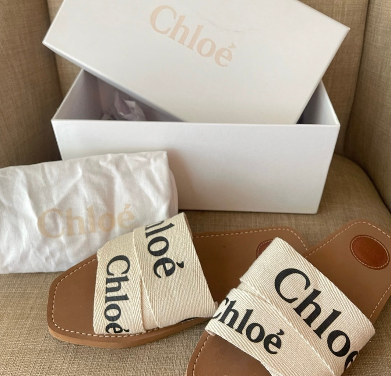 Authentic Chloe women flats