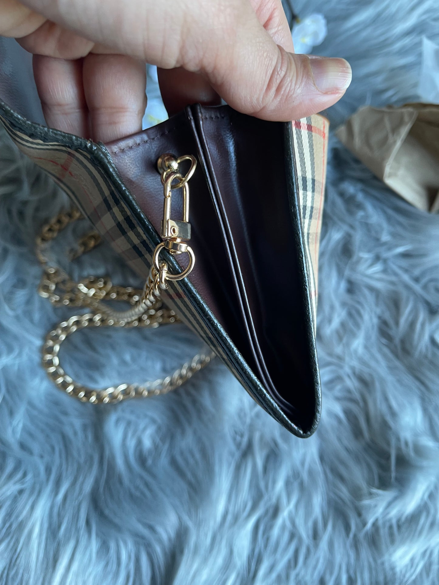 Authentic Burberrys vintage crossbody bag