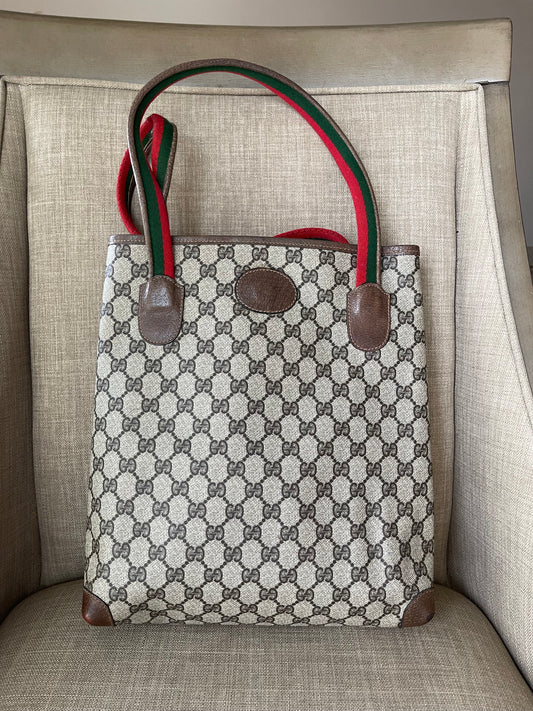 Authentic Gucci vintage tote bag