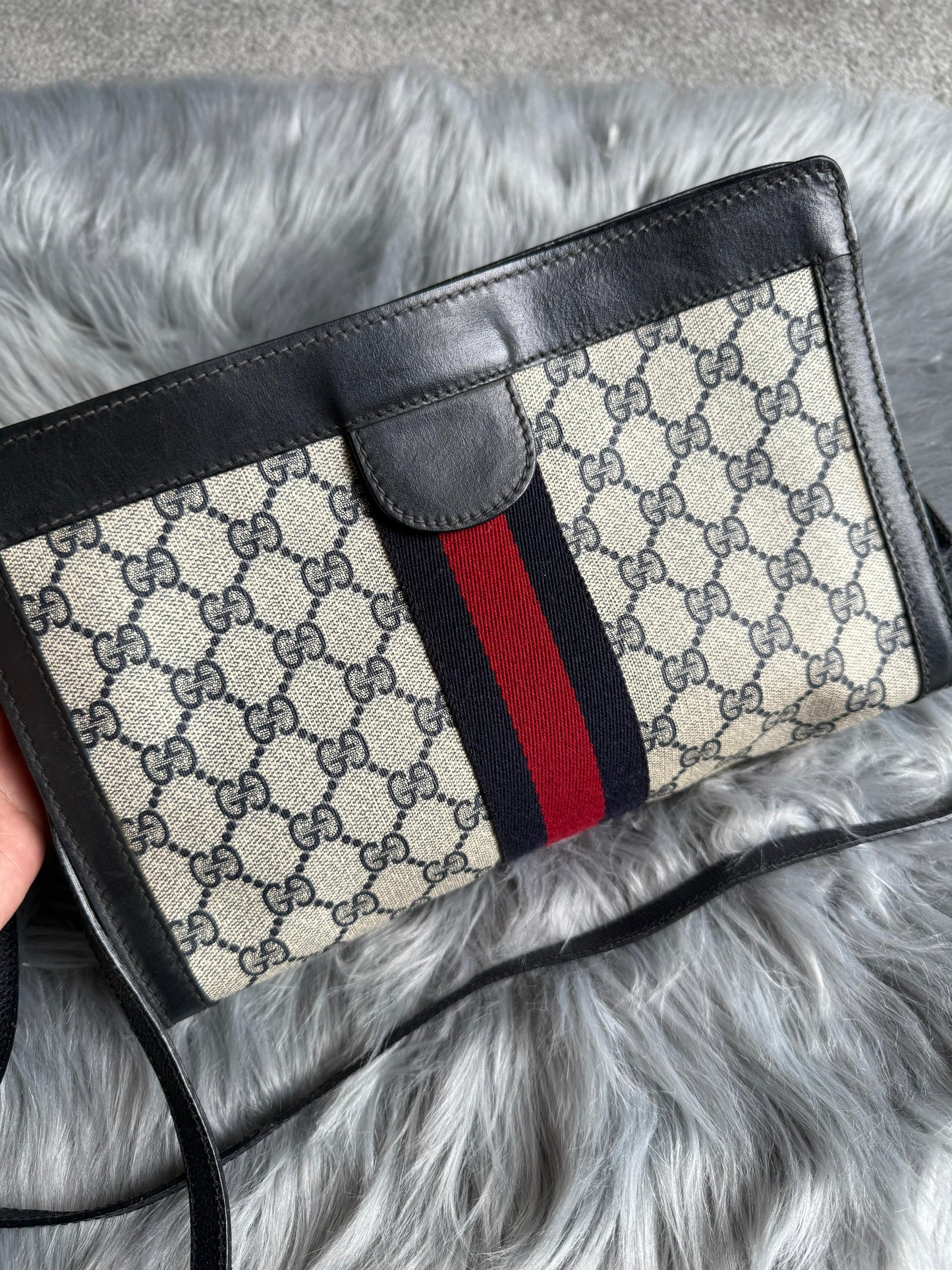 Authentic vintage Gucci crossbody bag