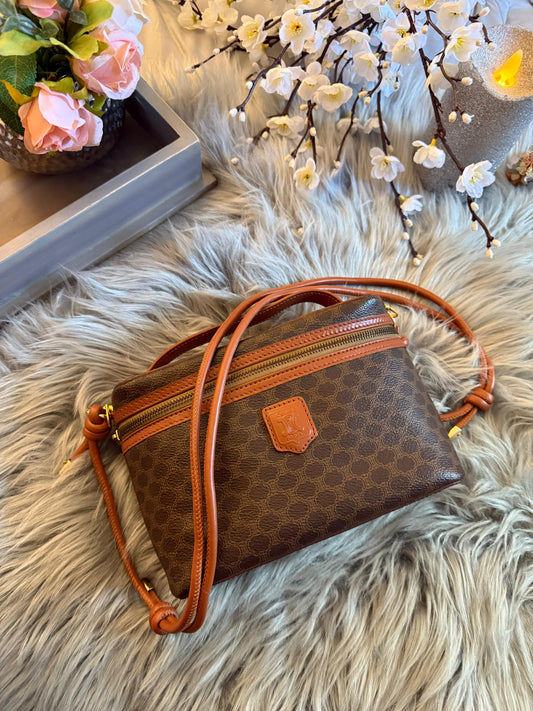 Authentic vintage Celine vanity bag