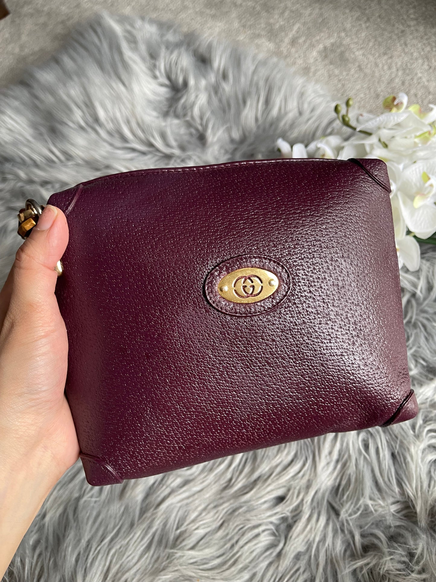 Authentic Gucci vintage mini crossbody bag