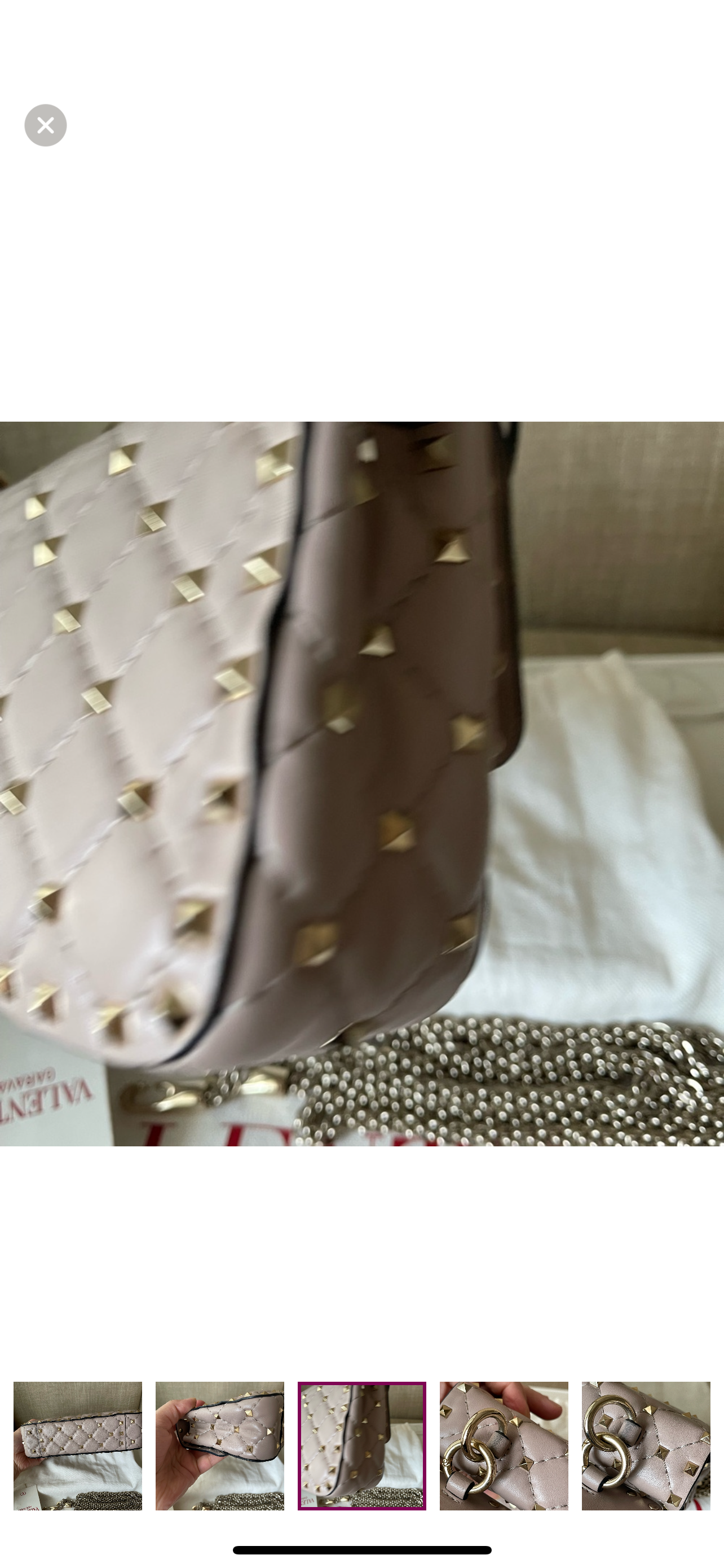 Authentic rockstud Valentino bag