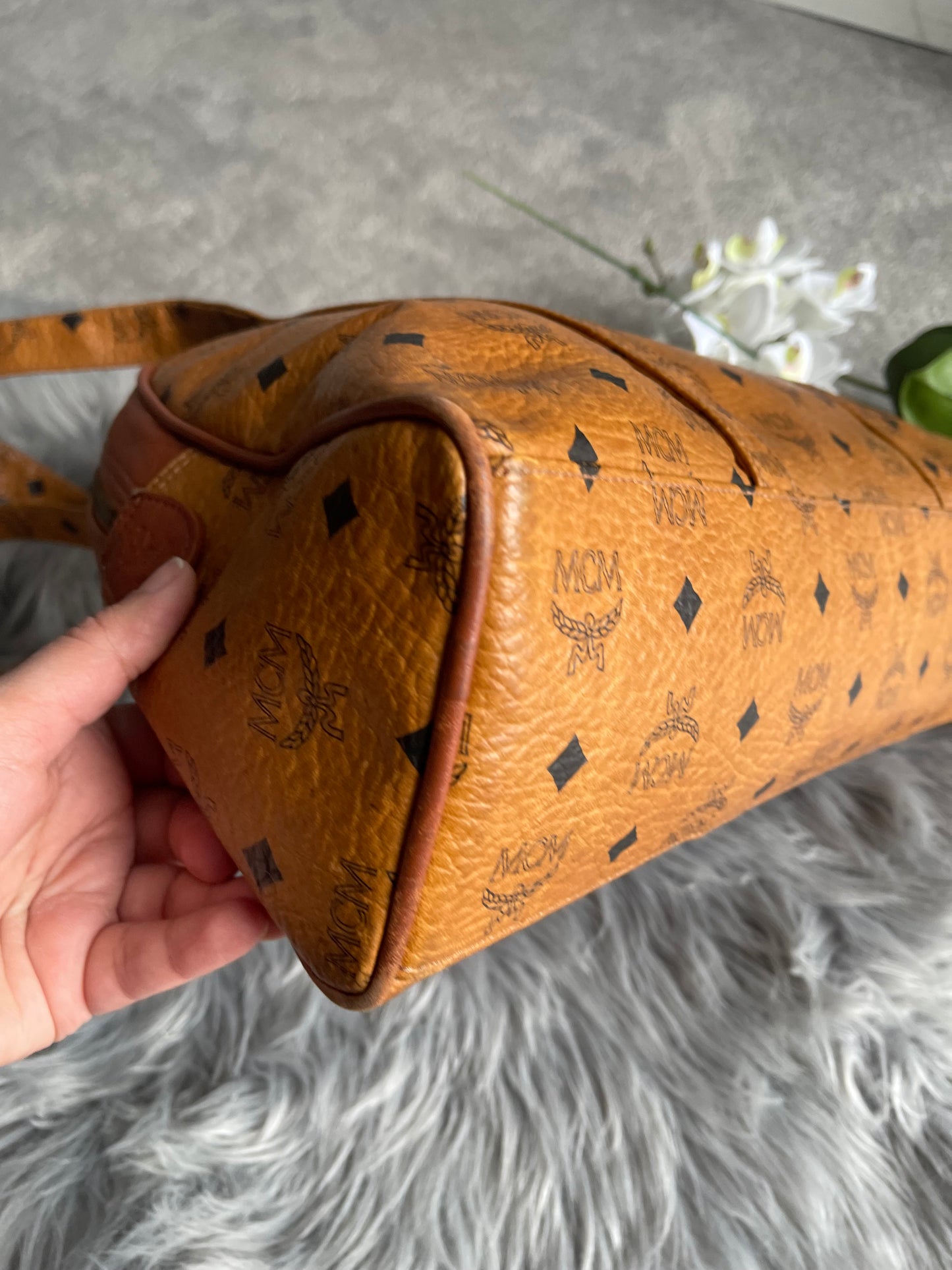 Authentic MCM vintage shoulder bag