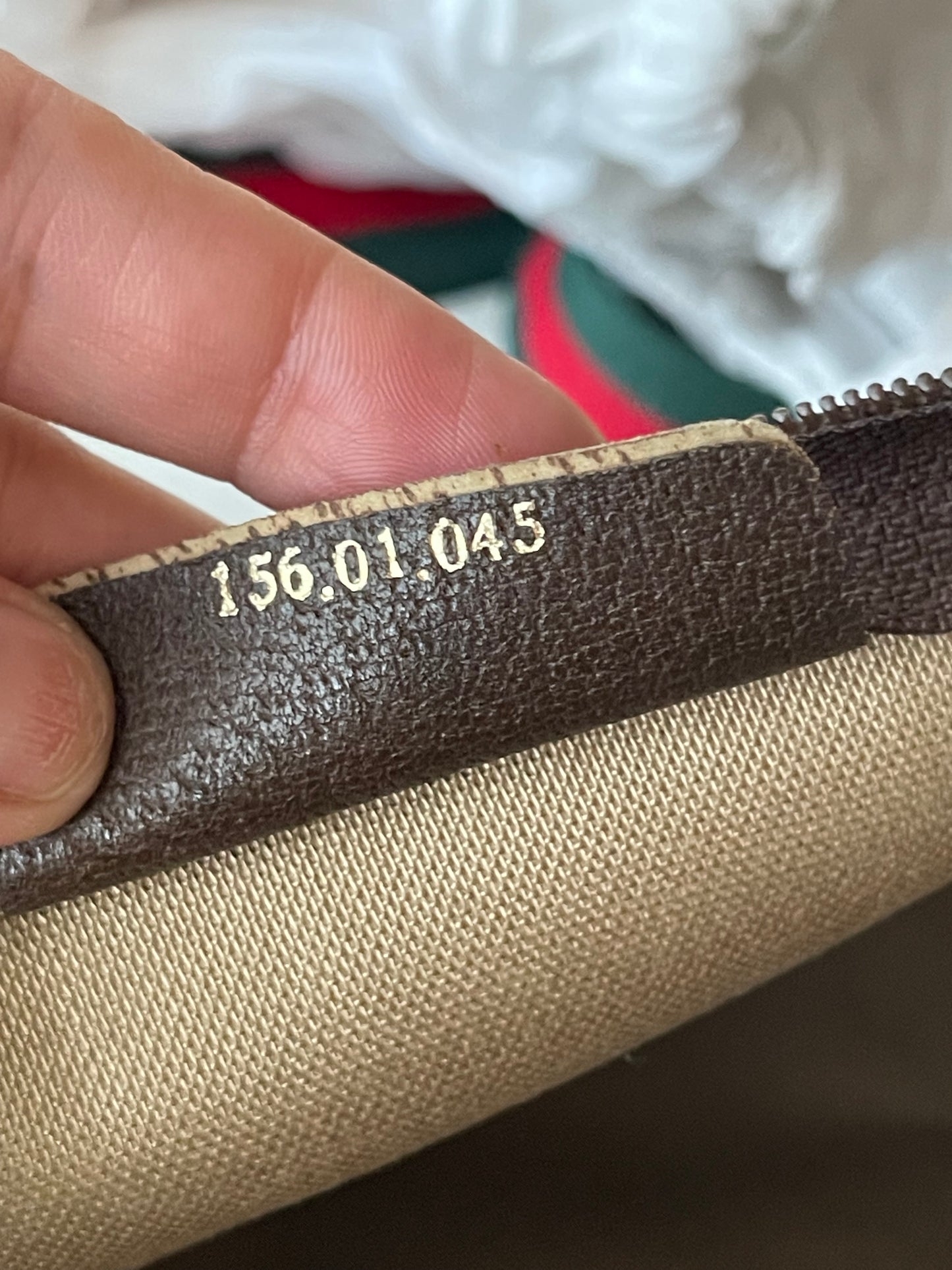 Authentic Gucci vintage crossbody bag brown PVC canvas
