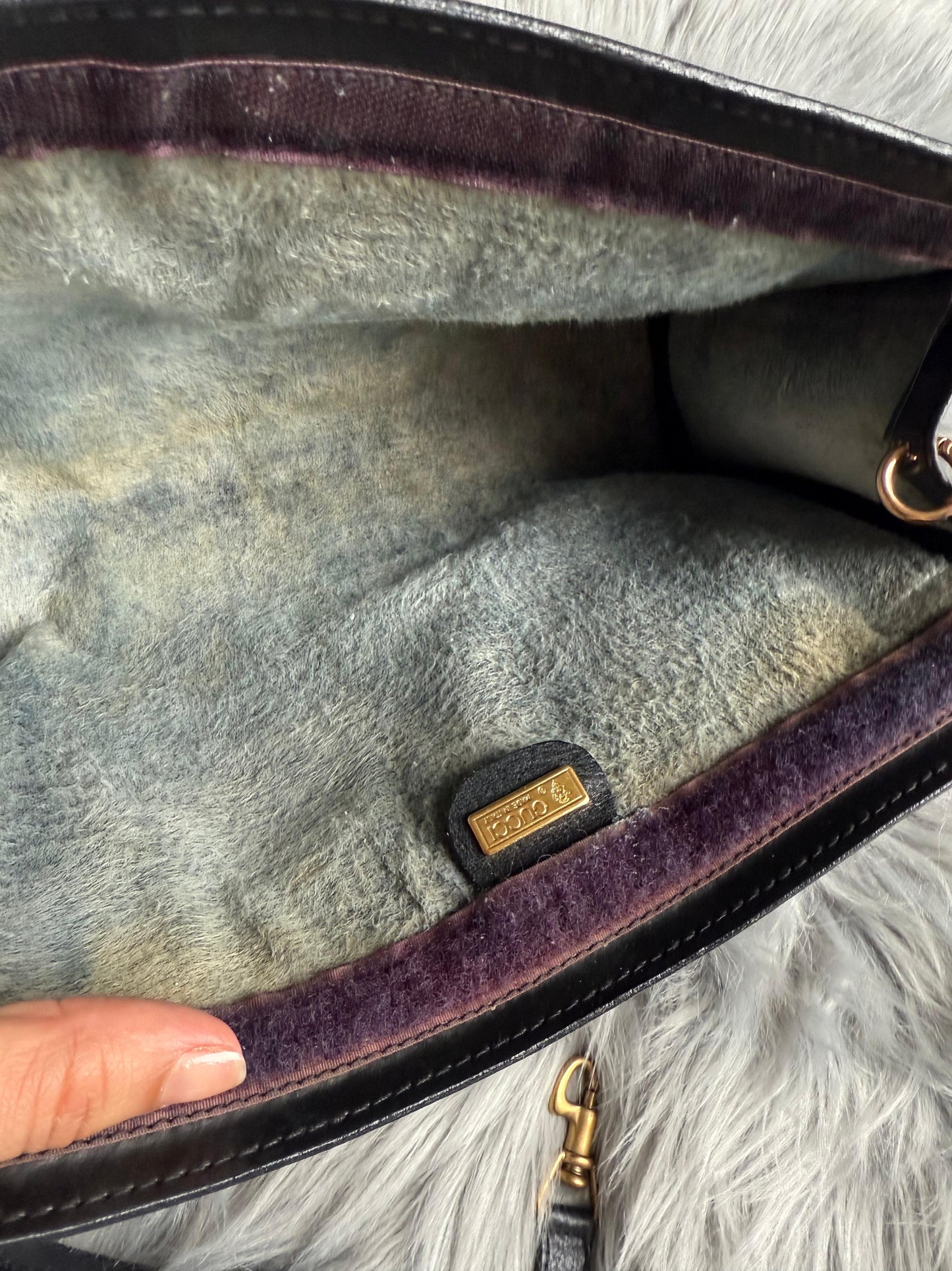 Authentic vintage Gucci crossbody bag