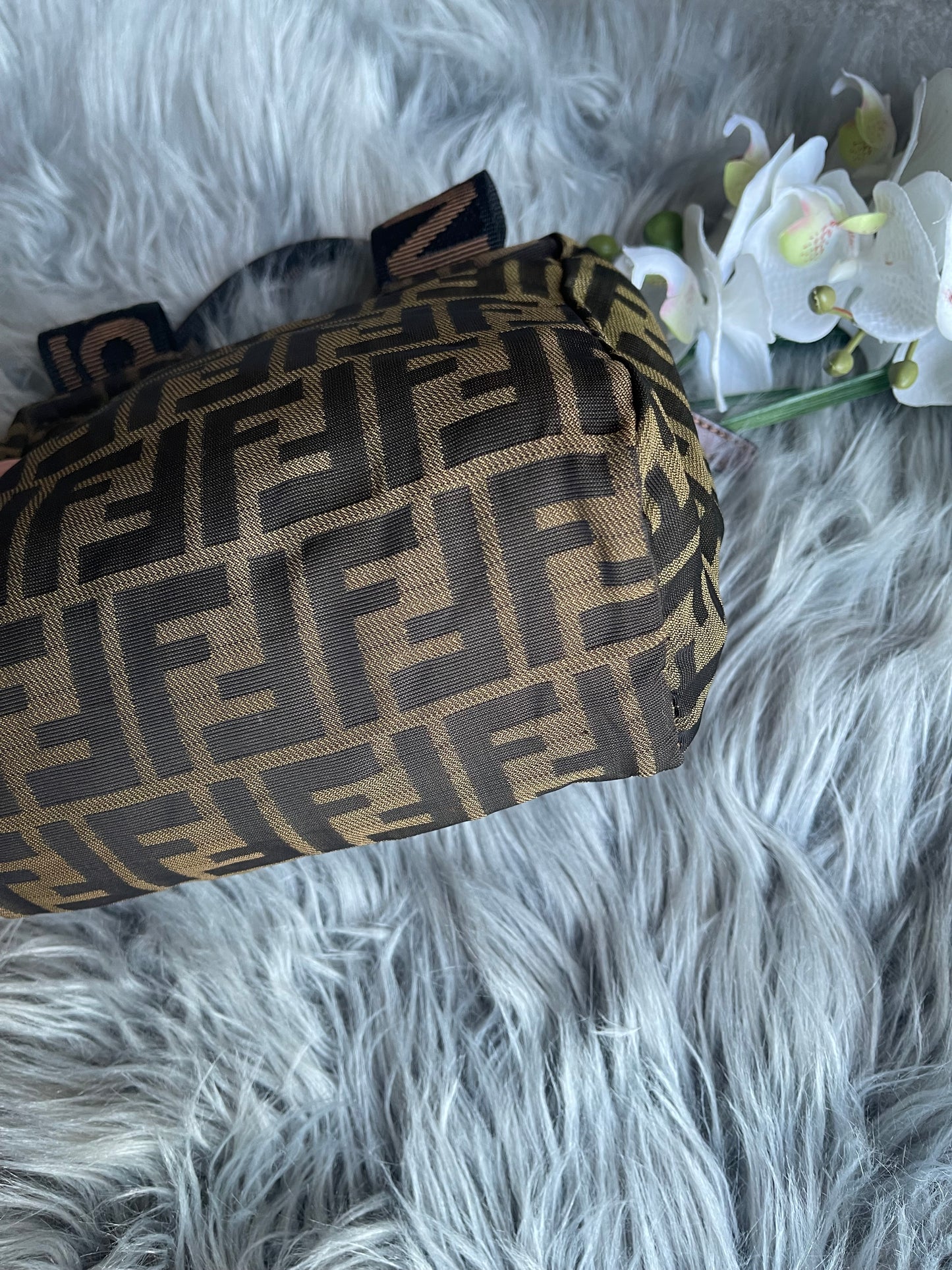 Authentic fendi vintage mini  satchel bag