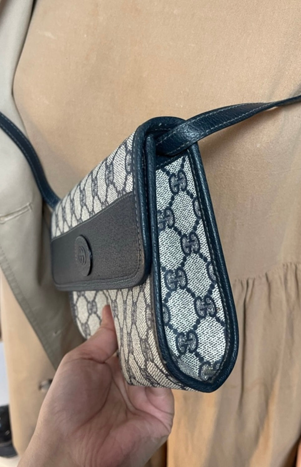 Authentic vintage Gucci crossbody bag