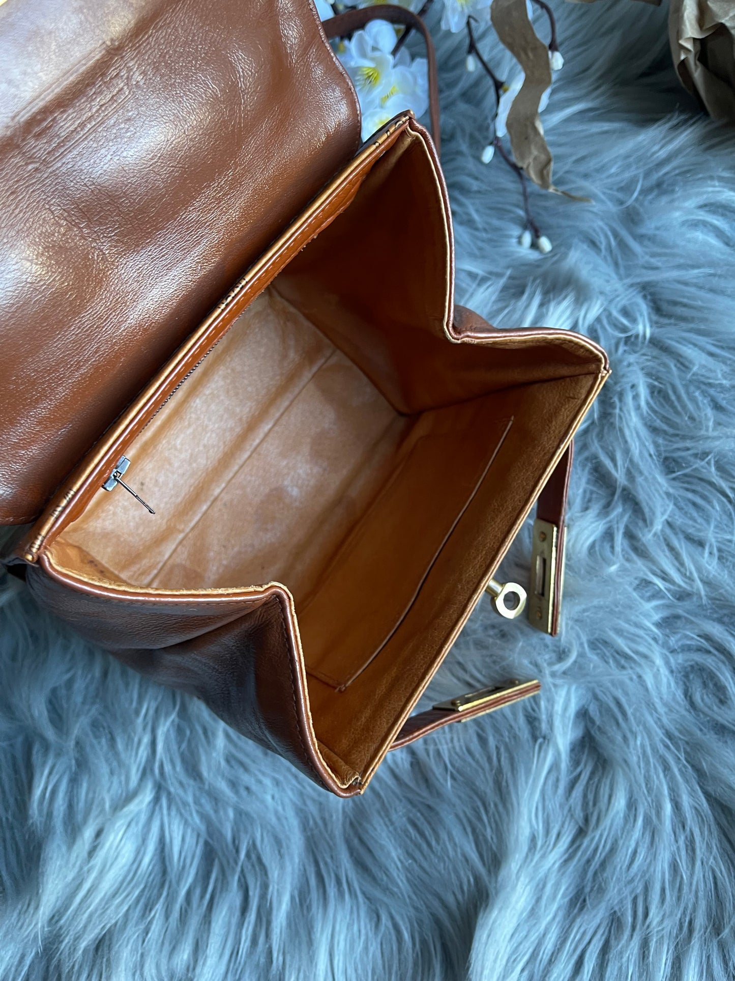 Authentic vintage MCM mini crossbody bad