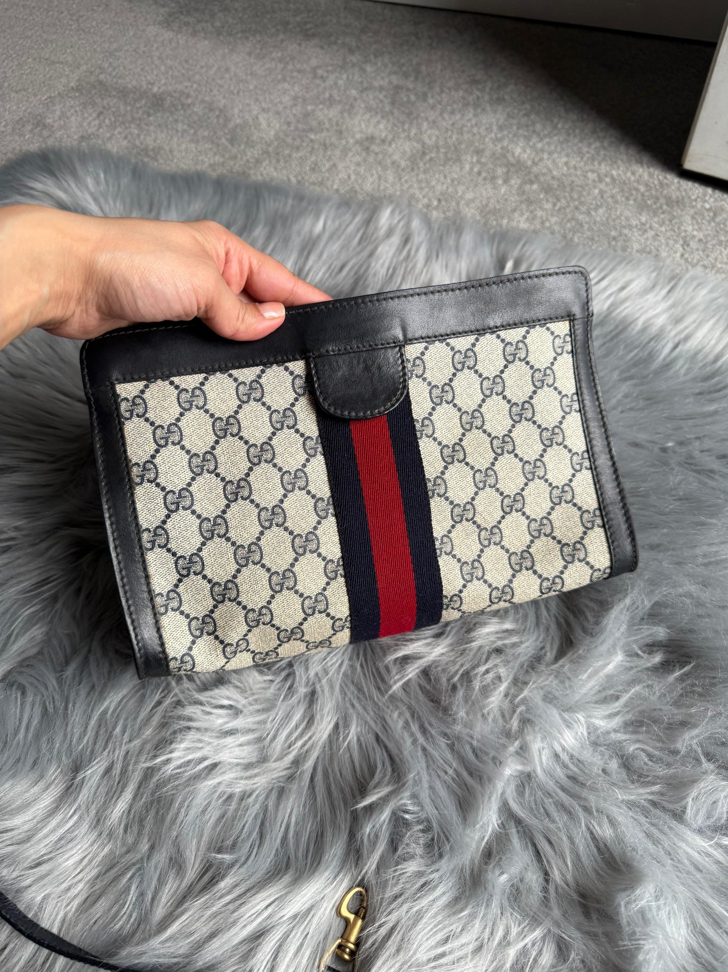 Authentic vintage Gucci crossbody bag